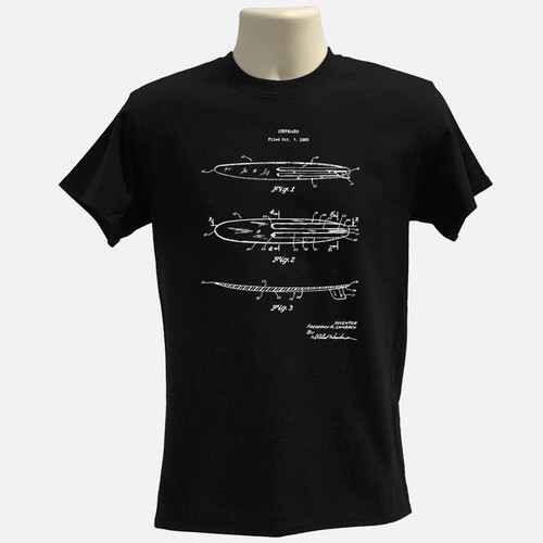 Surfboard shirt surfer tee - t-shirt,