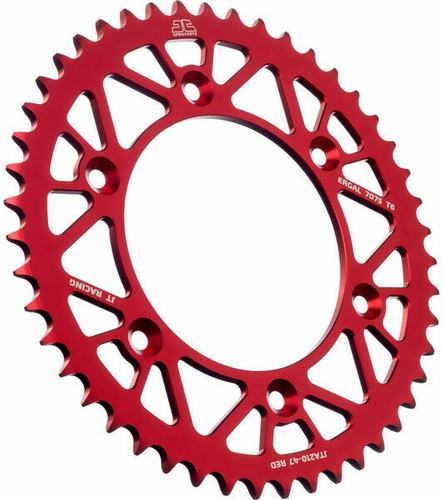 Rear sprocket red - rear, 50