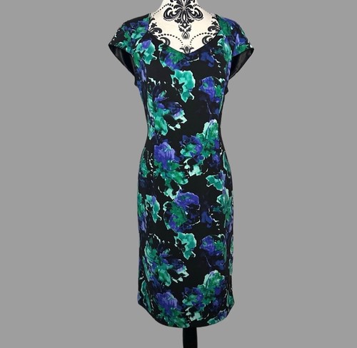 Jacques vert blue green floral - green,