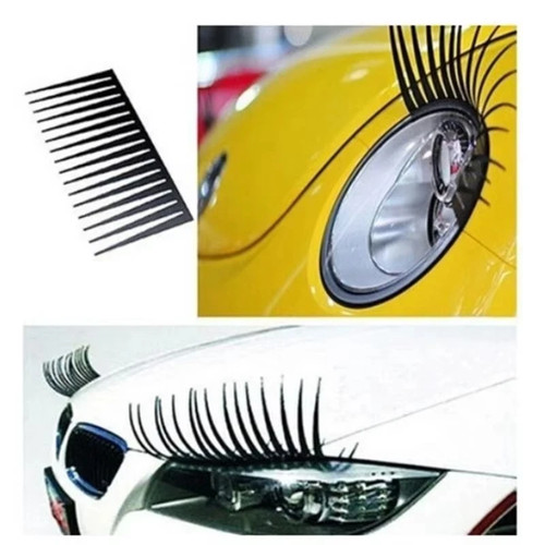 Headlight eyelash sticker car - headlight,