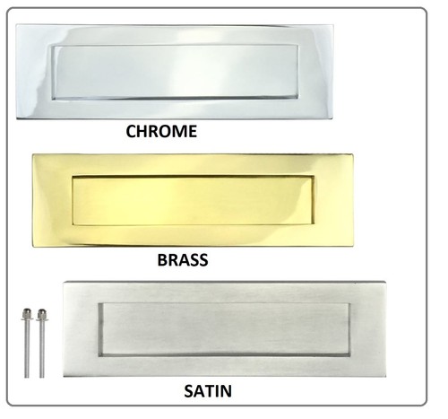 Letter plate box door - letter,