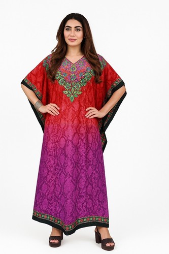 Free size kaftan tunic top - kaftan,