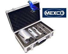 Mexco 7 Pc Dry Diamond Core Drill Bit Set Kit for Boiler Flue Pipe A10DCDKIT37