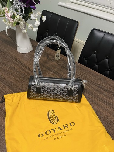 Goyard bonbonnière bag black - goyard,