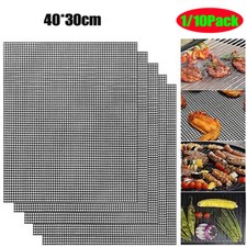 10Pcs BBQ Grill Mesh Non-Stick