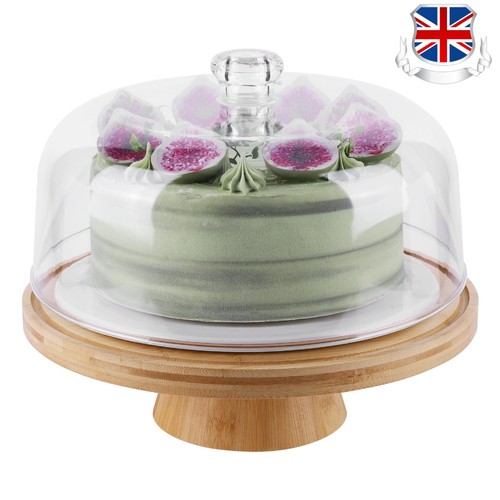 Cake stand with - stand, dome