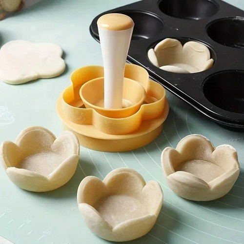 Flower pastry tamper cutter - flower,
