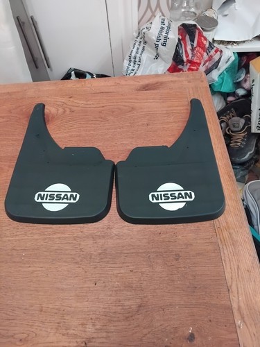 Nissan front rear mudflaps - or,