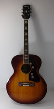 Vintage ANTORIA 698 Folk Guitar Jumbo 1970 Sunburst Oasis Wonderwall Video Model