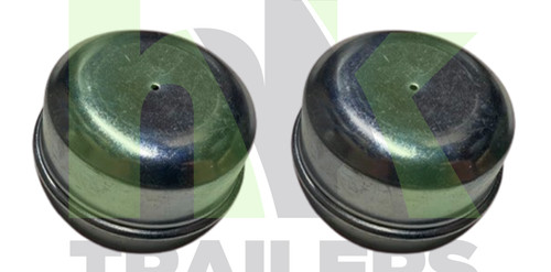 50mm hub caps - 50mm, plain