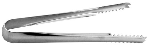 Ice tongs serrated pack - tongs, of