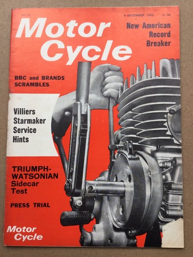 The motor cycle - motor, magazine