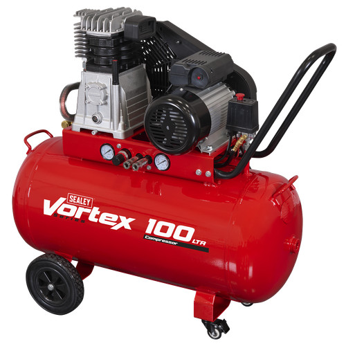 Air compressor 100l belt - 100l, drive