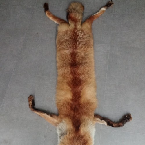 100 real fox fur genuine - 100%,