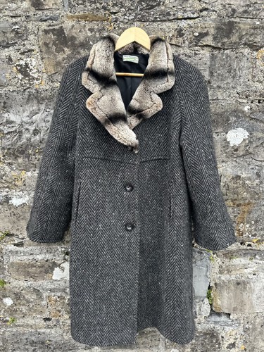 Vintage donegal tweed coat - donegal,