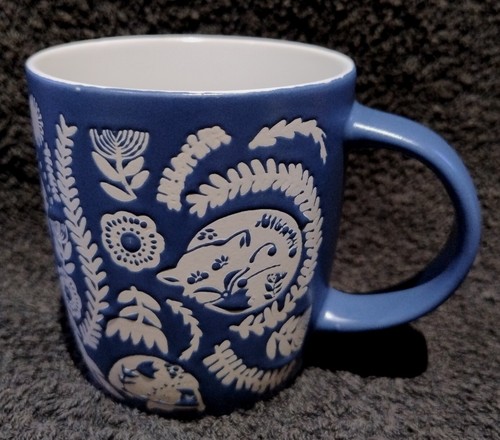 Hand painted abstract art blue - painted,