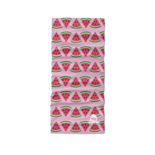 Watermelon snood face - watermelon, shield