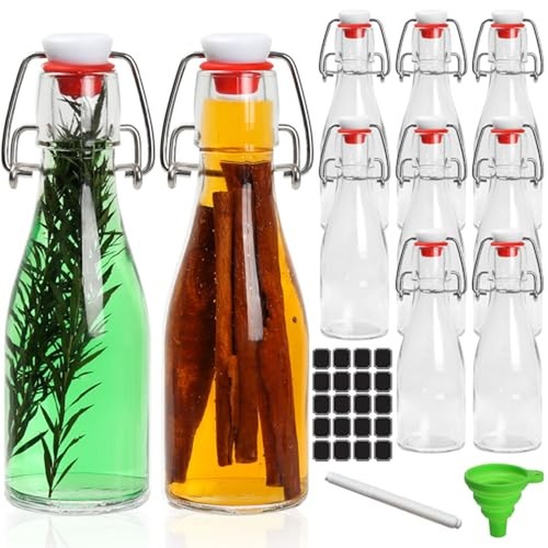 Swing top glass bottles oz - top,