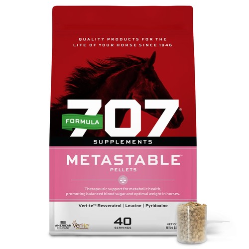 Metastable pellets for horses - pellets,