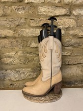 Frye Womens Brown Cream