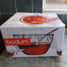 Bodum College glass Punch Bowl