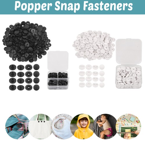 Plastic snaps fasteners - plastic,