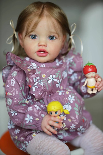 Reborn toddler girl - reborn, doll