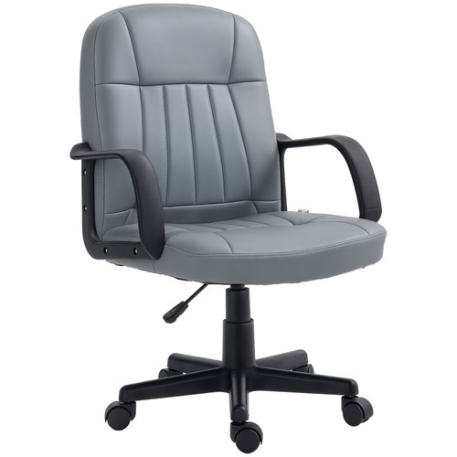Homcom leather office chair - homcom,