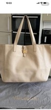 Mulberry Tessie Tote in Buttercream Leather