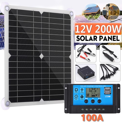 200w solar panel - panel, 100a
