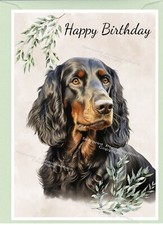 Gordon Setter Dog Birthday