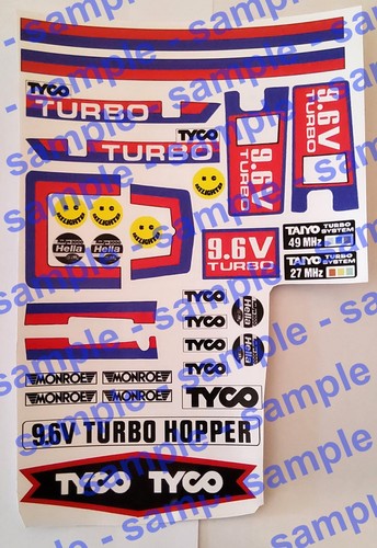 Turbo hopper tyco - 9.6v,