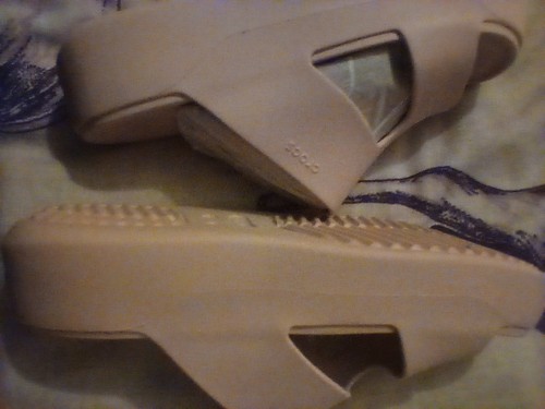 Platform crocs size pink - platform,