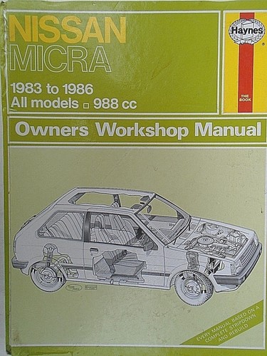 Haynes workshop manual nissan - workshop,