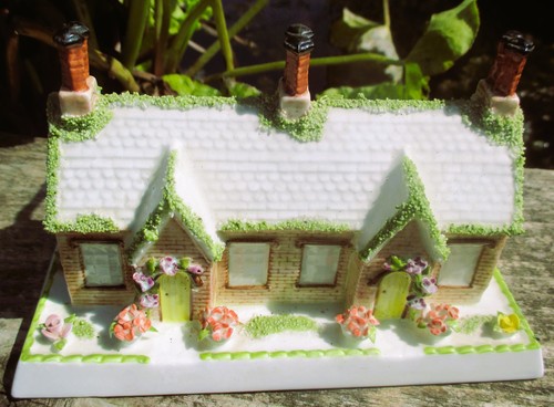 Vintage coalport cottages - coalport,
