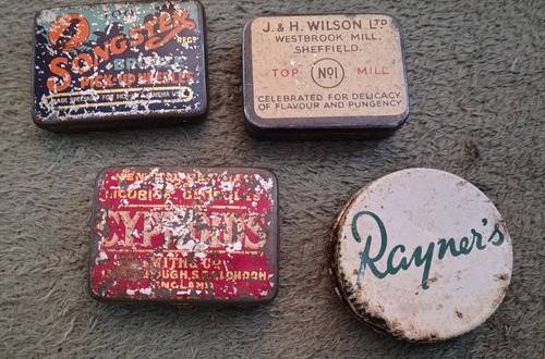 Old tins rayner songster - old, rayner's