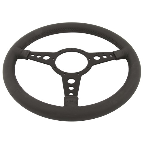 Steering wheel leather rim - steering,