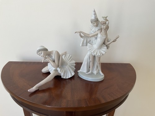 Lladro ballet dancers - lladro,
