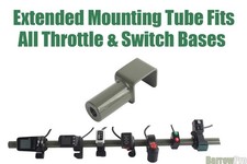 BarrowPro No-Drill Fishing Barrow Conversion Throttle Mount for Carp Porter Nash