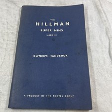 Vintage Hillman Super Minx