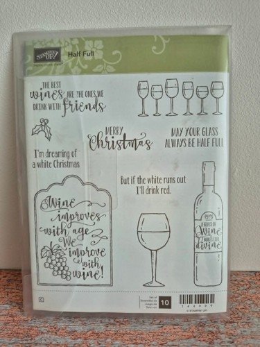 Stampin half full - up!,