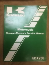 1981,  1982 Kawasaki KDX250