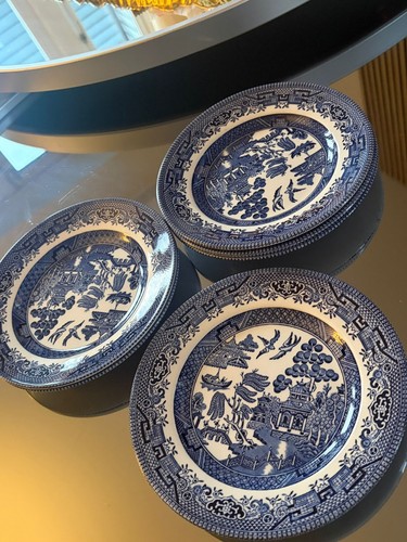 Churchill blue willow - blue,