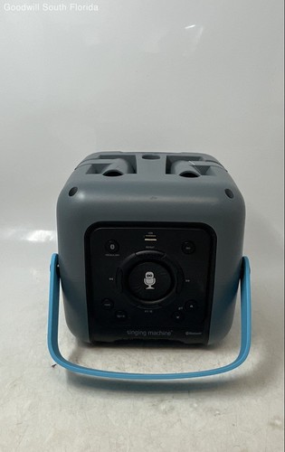 Singing machine cube - mini, blue