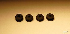 Bedplate Grommets Black Rubber for SME 3009 3012