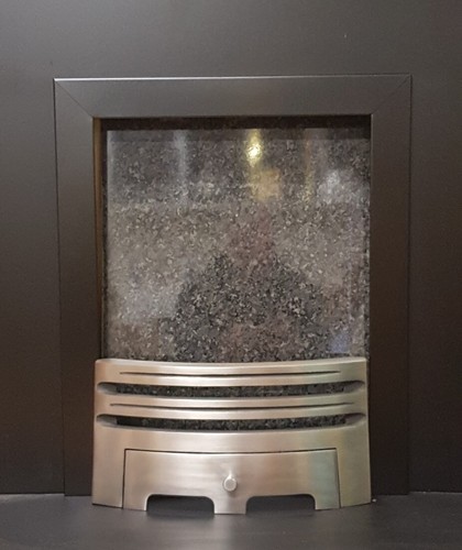 Replacement gas fire silver - replacement,