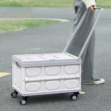 Folding Storage Box Trolley