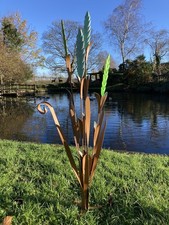 METAL GARDEN REED PLANT STAKE