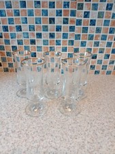 5 X SHERRY/PORT SCHOONER SIZE
