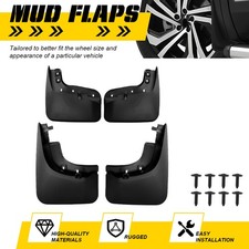 4x Front & Rear Splash Guards